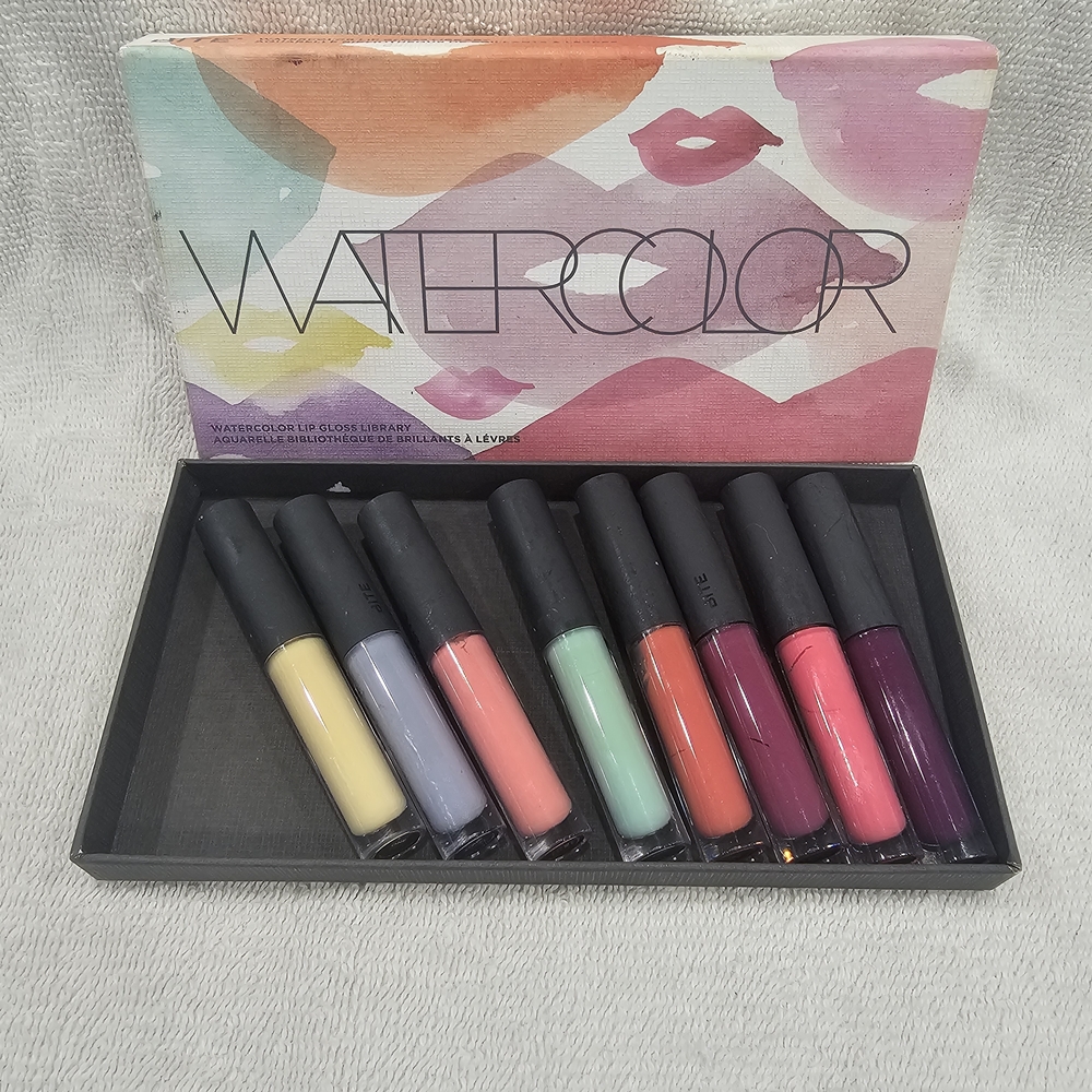 Bite Beauty Watercolor Lipgloss Library Lip Gloss Set - Picture 2 of 4